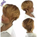 Peruca din par natural Modern Look